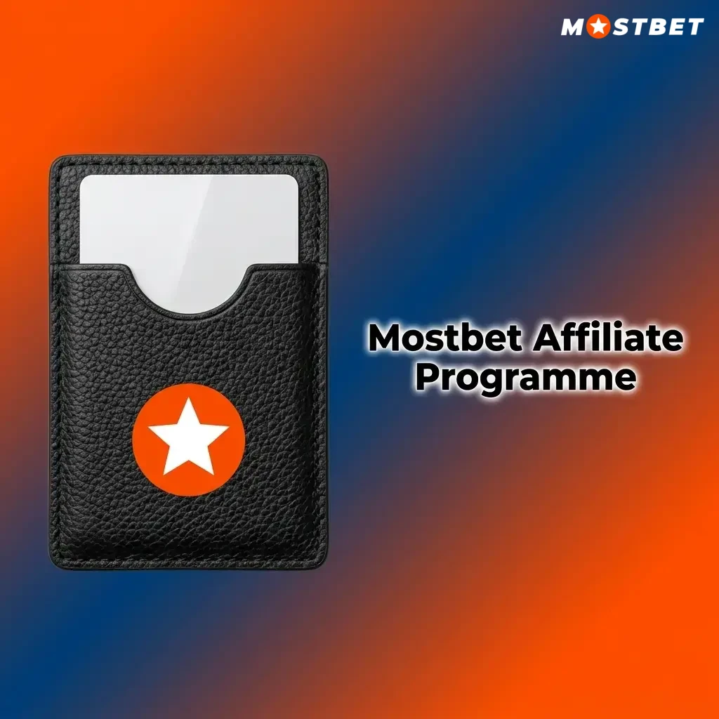 Mostbet affiliate programme dashboard showing commission tracking, CPA, revenue share and marketing tools for India