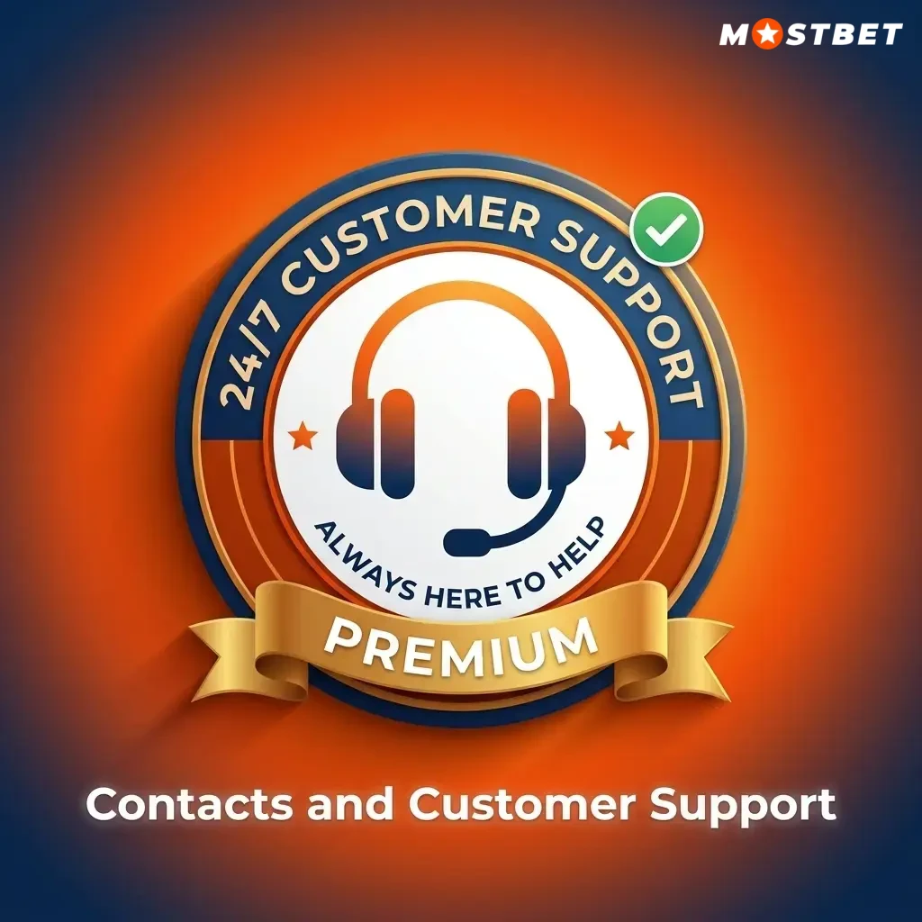 Mostbet customer support options including live chat, email, Telegram, and FAQ section for Indian players