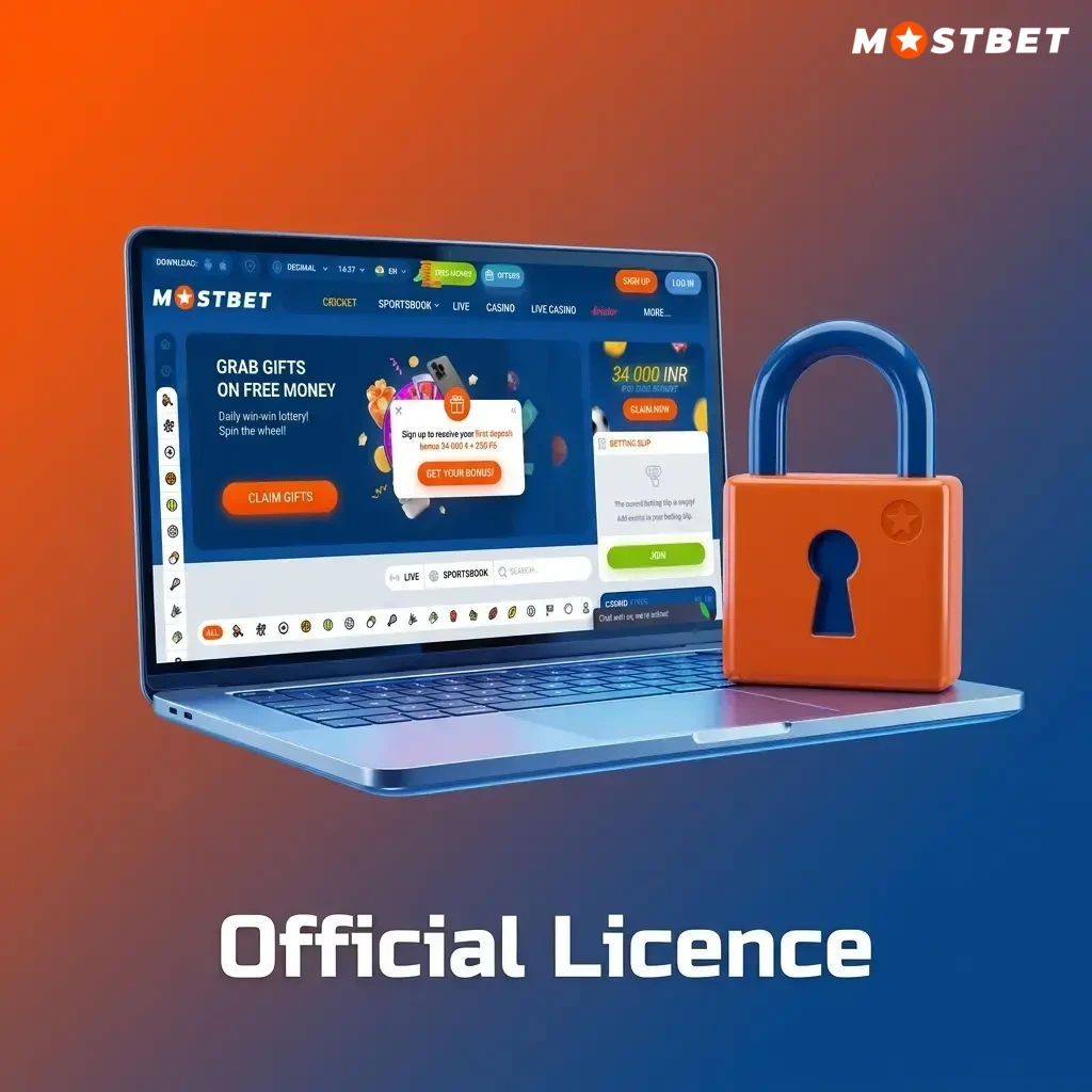 Mostbet Curacao eGaming licence No. 8048/JAZ issued to Venson Ltd for sports betting and casino services