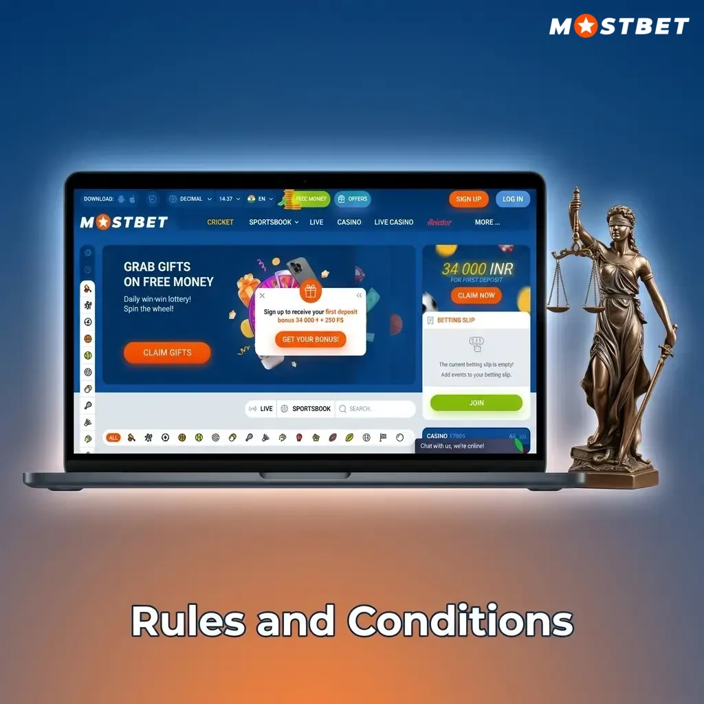 Mostbet India rules: age 18+, one account per user, bonus terms, KYC verification, and prohibited activities policy